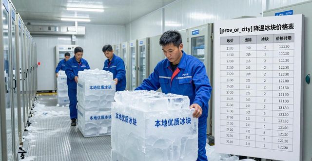 朝阳降温冰块多少钱一吨？本地制冰厂报价来了