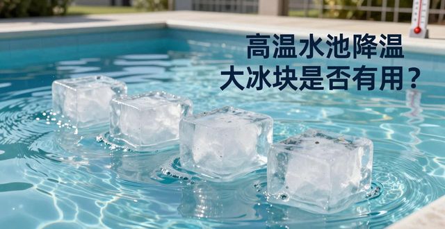 朝阳高温水池降温大冰块，到底管不管用？